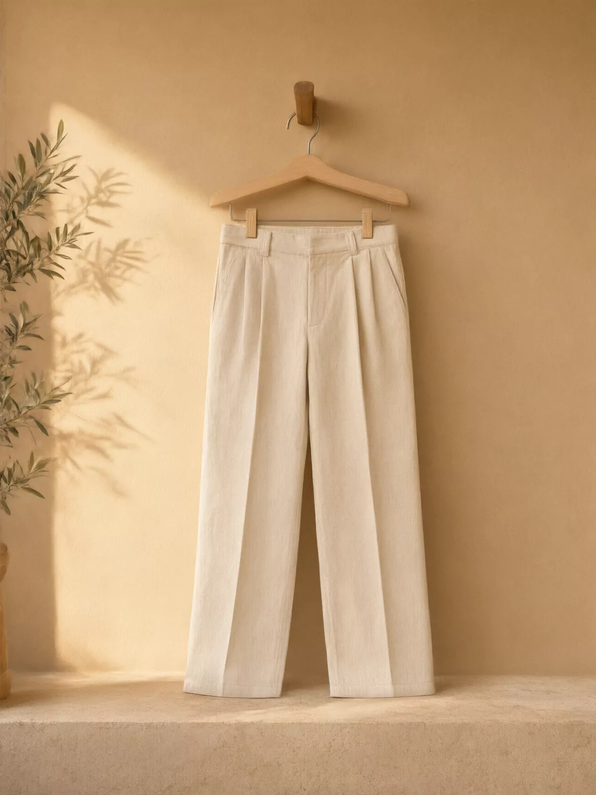 Le pantalon à pinces